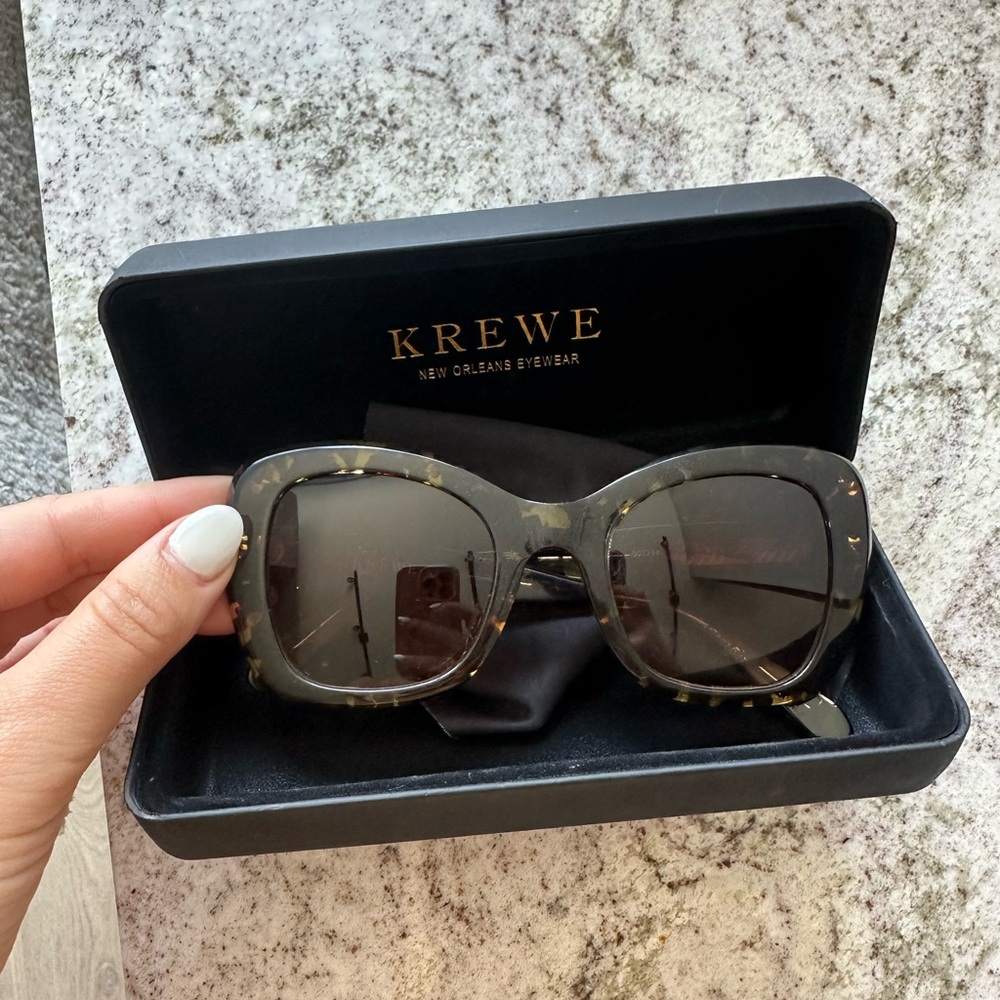 KREWE Dark Tortoise Sunglasses